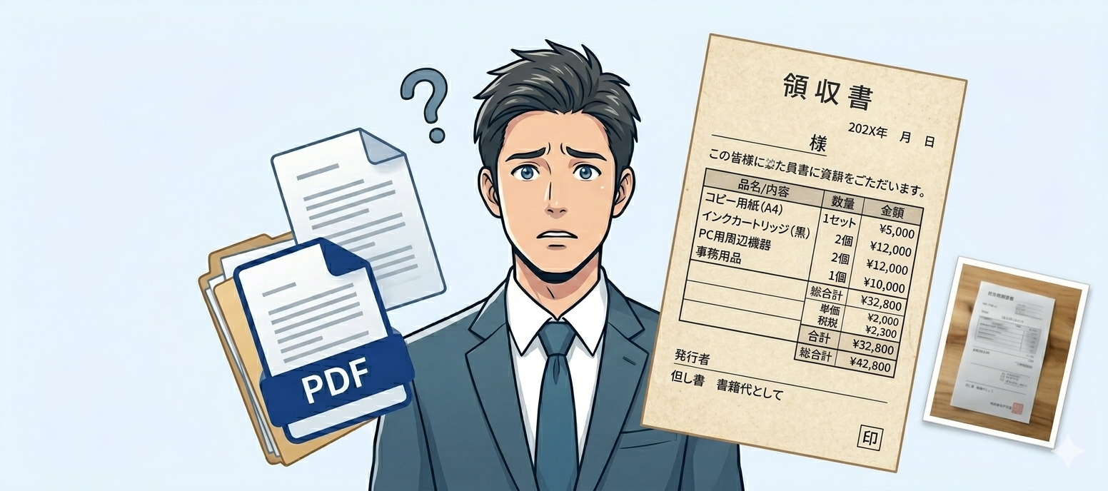 資料の形式がバラバラで困る税理士